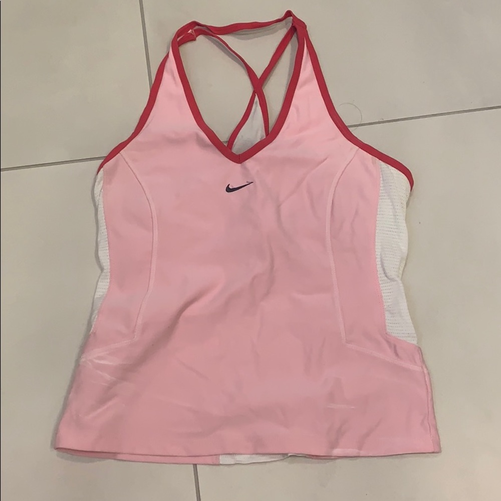 Nike dry-Fit pink top